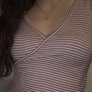 CrossFit stripped cropped shirt <33